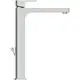 Chromene Armatur von Ideal Standard mit schlankem Design und seitlichem Hebel zur Regulierung des Wasserdurchflusses. Geeignet für Waschbeckenmontage.